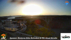 Skradin, řeka Krka, most A1