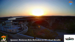 Skradin, řeka Krka, most A1