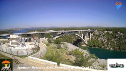 Skradin, řeka Krka, most A1