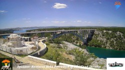 Skradin, řeka Krka, most A1