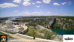 Skradin, řeka Krka, most A1