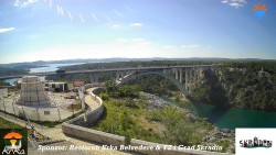 Skradin, řeka Krka, most A1