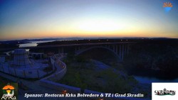 Skradin, řeka Krka, most A1