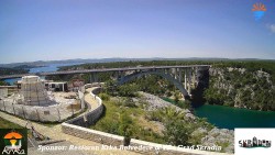 Skradin, řeka Krka, most A1