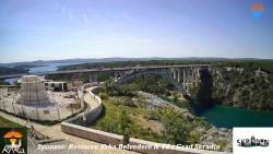 Skradin, řeka Krka, most A1