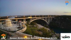 Skradin, řeka Krka, most A1