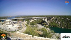 Skradin, řeka Krka, most A1