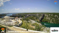 Skradin, řeka Krka, most A1