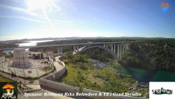 Skradin, řeka Krka, most A1