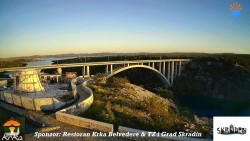 Skradin, řeka Krka, most A1