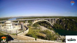 Skradin, řeka Krka, most A1