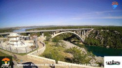 Skradin, řeka Krka, most A1