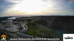Skradin, řeka Krka, most A1