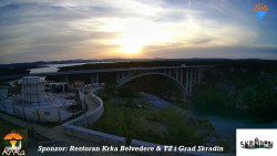 Skradin, řeka Krka, most A1