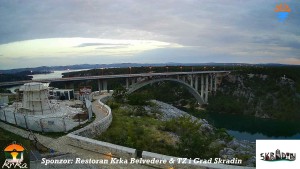 Městečko Skradin - Skradin, řeka Krka, most A1 - 31.5.2026 v 05:30 Městečko Skradin - Skradin, řeka Krka, most A1 - 31.5.2026 v 05:30