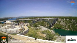 Skradin, řeka Krka, most A1