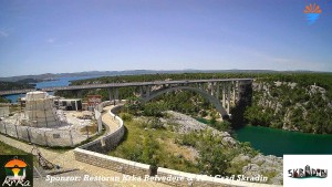 Městečko Skradin - Skradin, řeka Krka, most A1 - 31.5.2026 v 14:15 Městečko Skradin - Skradin, řeka Krka, most A1 - 31.5.2026 v 14:15
