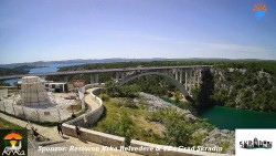 Skradin, řeka Krka, most A1