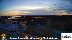 Skradin, řeka Krka, most A1