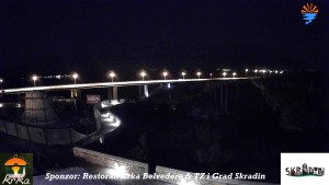 Městečko Skradin - Skradin, řeka Krka, most A1 - 31.5.2026 v 22:45 Městečko Skradin - Skradin, řeka Krka, most A1 - 31.5.2026 v 22:45