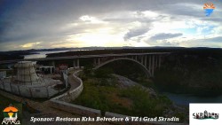Skradin, řeka Krka, most A1