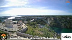 Skradin, řeka Krka, most A1