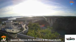Skradin, řeka Krka, most A1