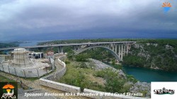Skradin, řeka Krka, most A1