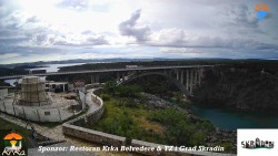 Skradin, řeka Krka, most A1