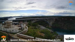 Skradin, řeka Krka, most A1