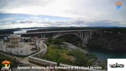 Skradin, řeka Krka, most A1