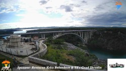 Skradin, řeka Krka, most A1