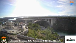 Skradin, řeka Krka, most A1