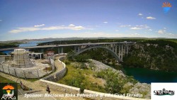 Skradin, řeka Krka, most A1