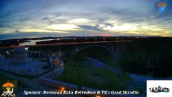 Skradin, řeka Krka, most A1