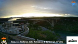 Skradin, řeka Krka, most A1