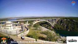 Skradin, řeka Krka, most A1