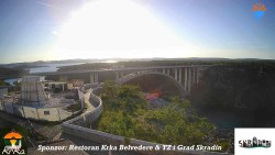 Skradin, řeka Krka, most A1