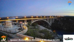 Skradin, řeka Krka, most A1