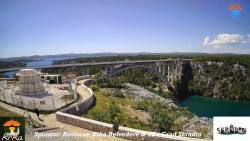 Skradin, řeka Krka, most A1