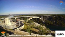 Skradin, řeka Krka, most A1