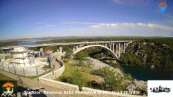Skradin, řeka Krka, most A1