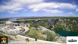 Skradin, řeka Krka, most A1