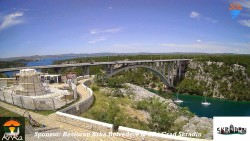 Skradin, řeka Krka, most A1