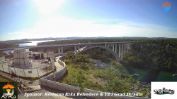 Skradin, řeka Krka, most A1