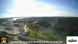 Skradin, řeka Krka, most A1