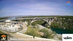 Skradin, řeka Krka, most A1