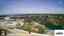 Skradin, řeka Krka, most A1