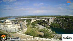 Skradin, řeka Krka, most A1