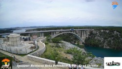 Skradin, řeka Krka, most A1